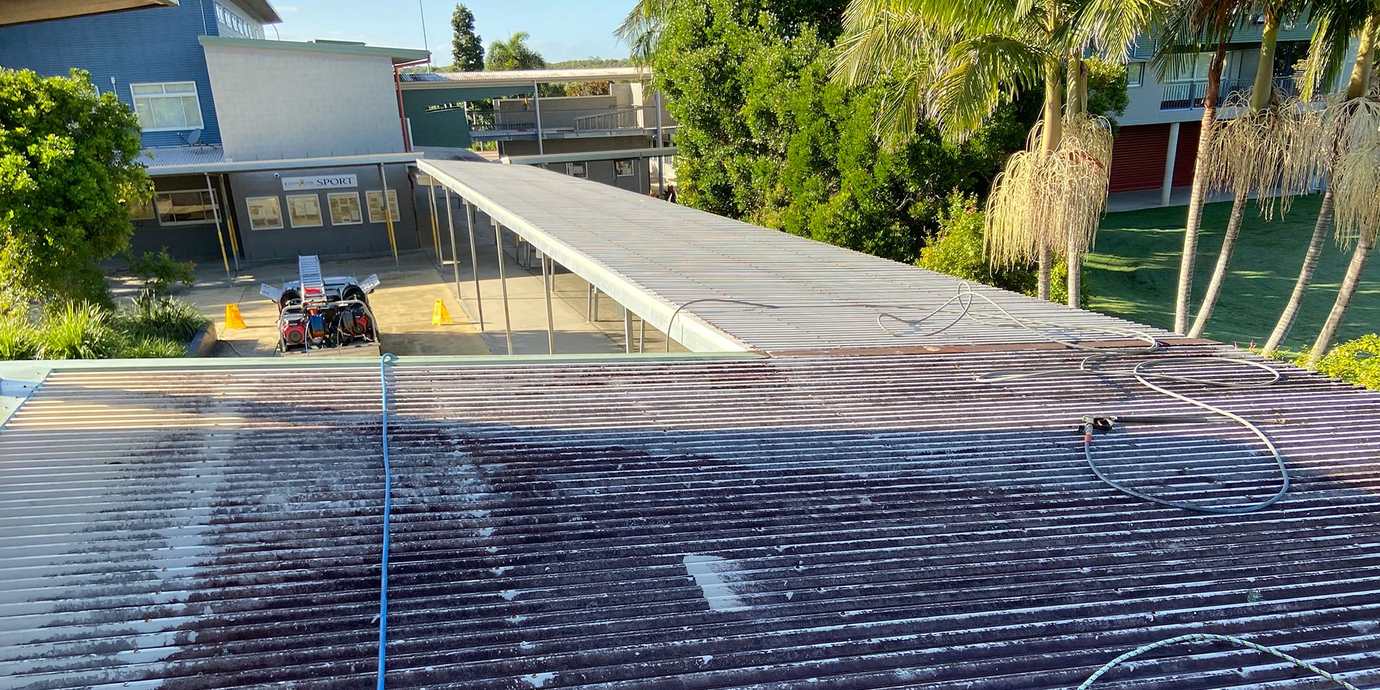 Sunshine Pressure Cleaning Roof Cleaning