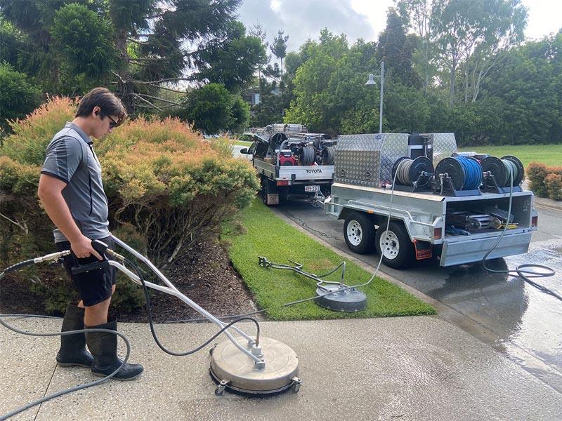 Sunshine Pressure Cleaning Driveway Cleaning